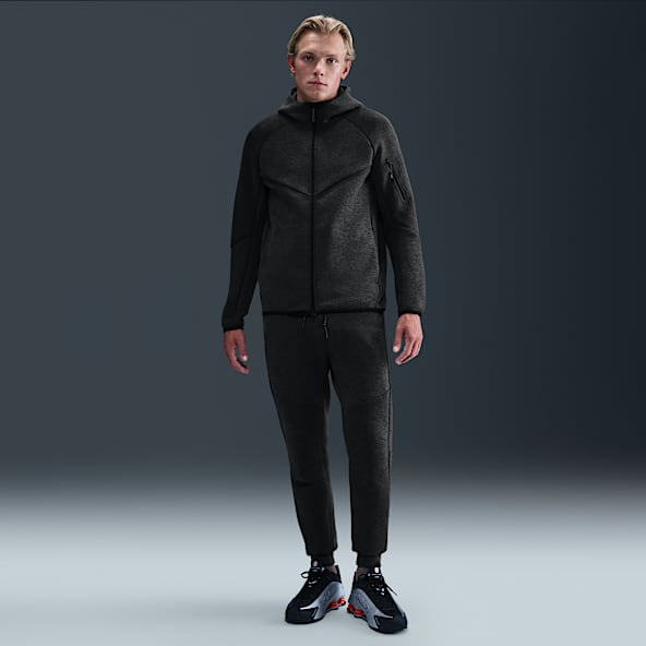 ウォーキング・ランニングウェア NIKE Tech Fleece Black Black Tech Fleece Clothing. Nike.com